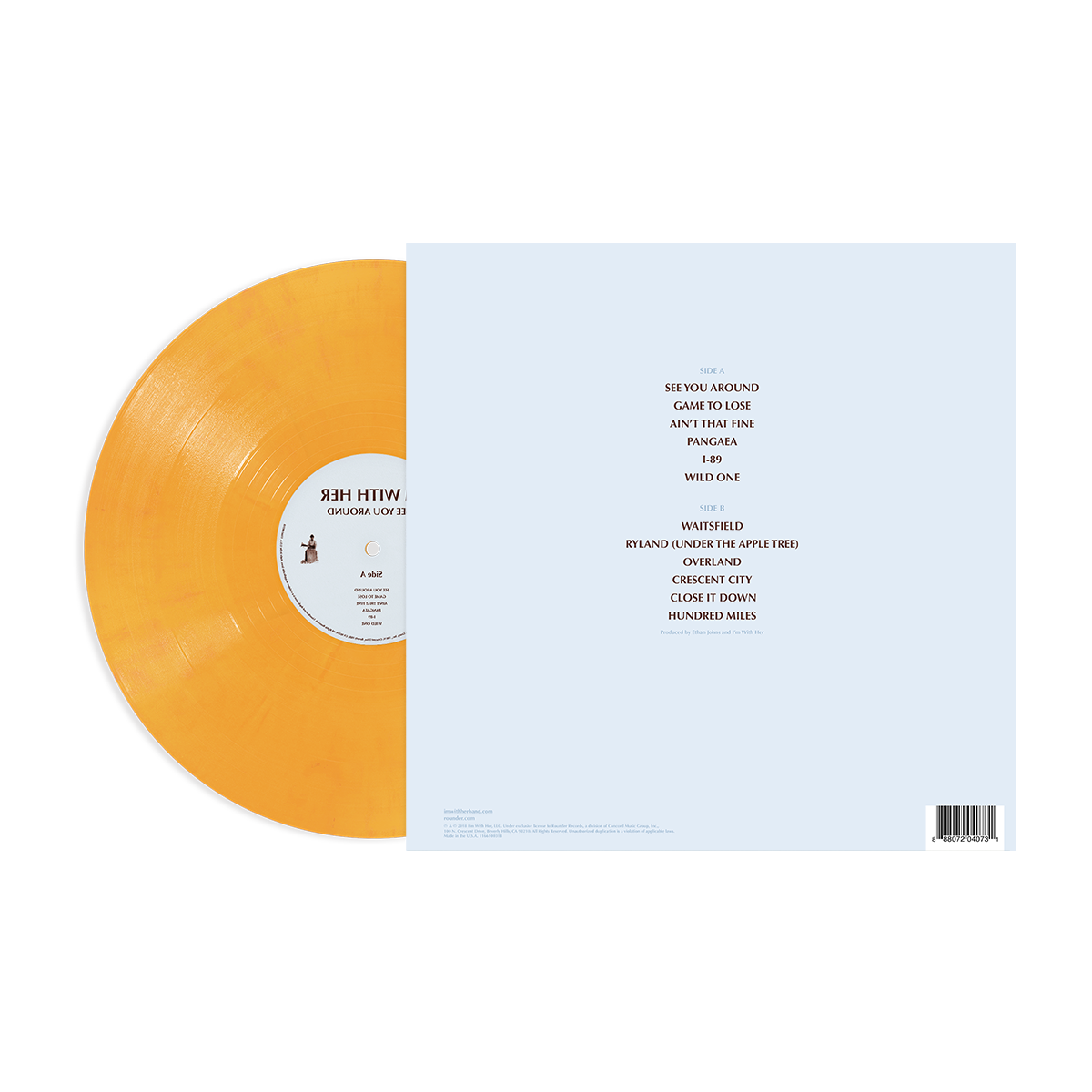 See You Around Eco-Mix Yellow Vinyl