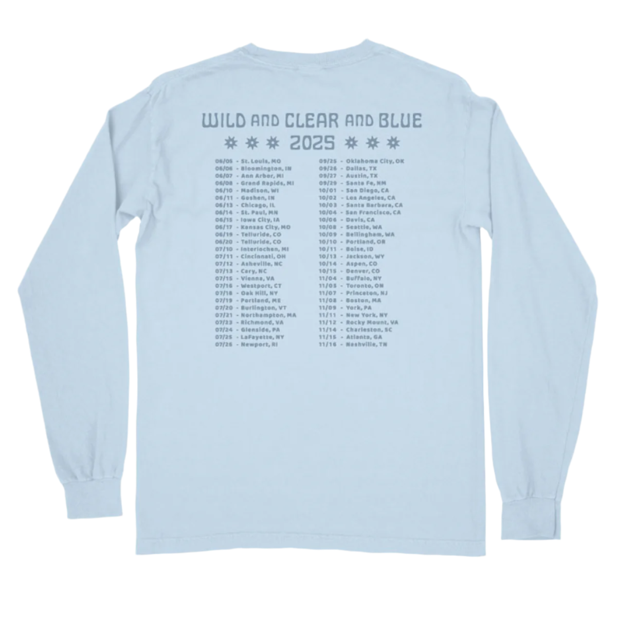 Crystal Ball Longsleeve Tour T-Shirt