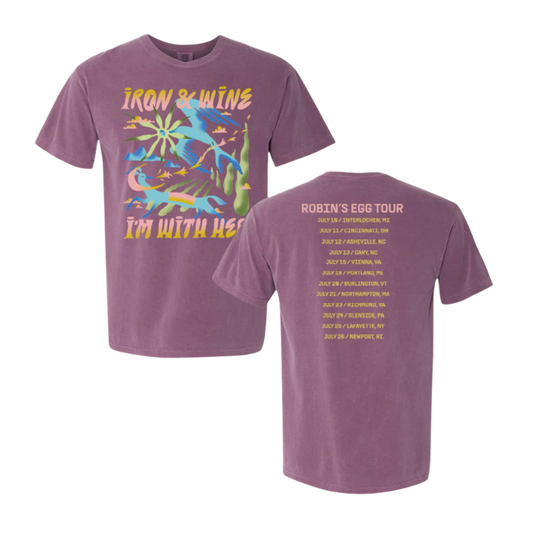 2025 I'm With Her & Iron & Wine Tour Shirt