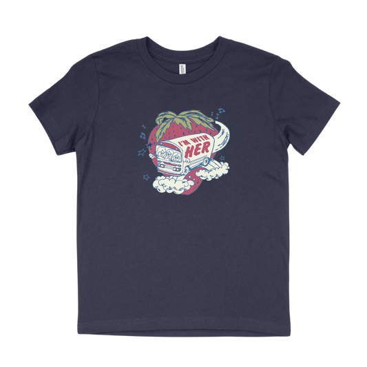 Strawberry Bus Kids Tee