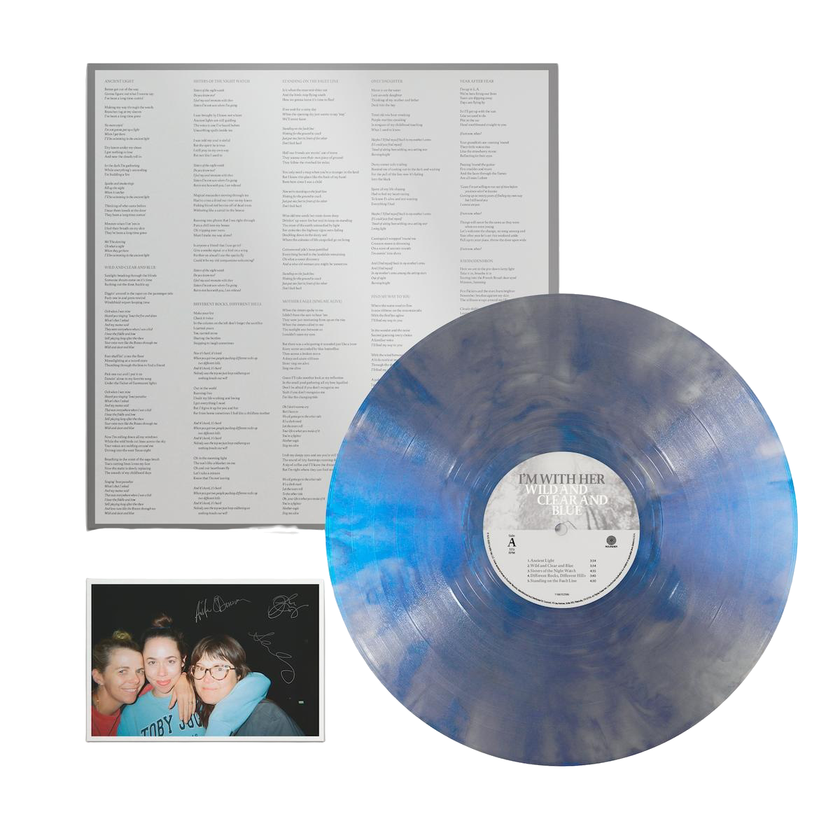 Wild and Clear and Blue Limited Wild Edition Vinyl (w/ Signed Photo)